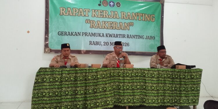 Digitalisasi Data Anggota, Gugus Depan MTsN 6 Tabalong Ikuti Sosialisasi KTA Nasional AyoPramuka