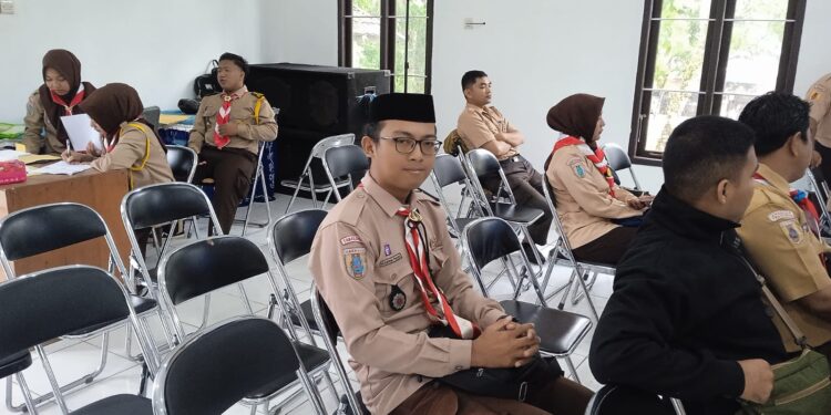 Wakili Gudep MTsN 6 Tabalong, Kak Muhammad Fauzan Hadiri Rakerran Jaro Tahun 2026
