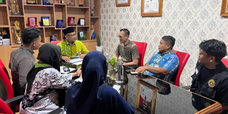 Jelang Sidparcab, DKC Laporkan Persiapan kepada Dispora Kota Tangerang