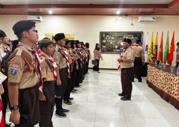 Dispora Biayai Kontingen Cabang Kota Tangerang pada Jambore Nasional XII 2026