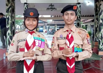 Wakili Banyumas ke Tingkat Nasional, Alifiandra Penggalang SMPN 4 Purwokerto Lolos Seleksi Jamnas XII 2026