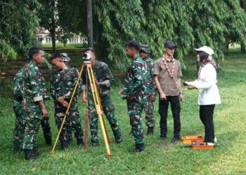 Bidang Upacara Jamnas XII 2026 Laksanakan Pengukuran Lapangan untuk Kesiapan Pemetaan Peserta dan Perangkat Upacara