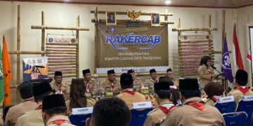 Kwarcab Gerakan Pramuka Kota Tangerang Gelar Rakercab, Bahas Sejumlah Isu Menarik