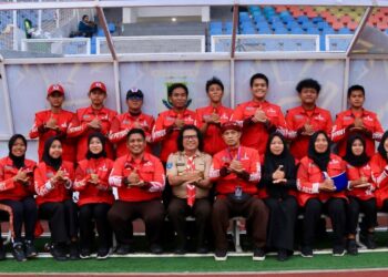 Rintisan Saka Patriot Kwarcab Kota Tangerang Bersamai Pembukaan Gebyar Lomba Talenta Siswa Provinsi Banten