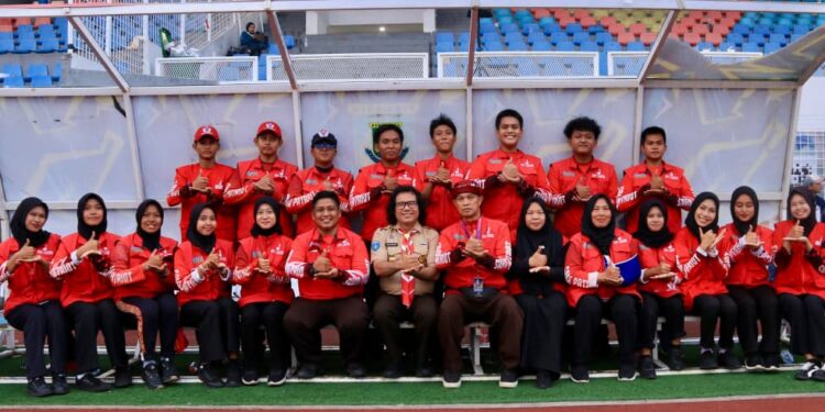 Rintisan Saka Patriot Kwarcab Kota Tangerang Bersamai Pembukaan Gebyar Lomba Talenta Siswa Provinsi Banten