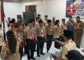 Kepala Dinsos Kukuhkan Pengurus Rintisan Saka Bina Sosial Kwarcab Kota Tangerang 2023-2028