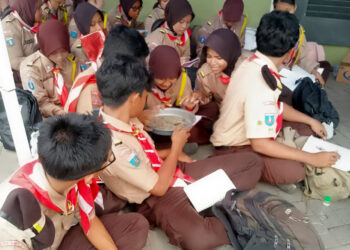 Ketua Kwarcab Kota Tangerang Apresiasi Saka Bhayangkara Ikut Pelatihan Pengolahan dan Pemanfaatan Sampah