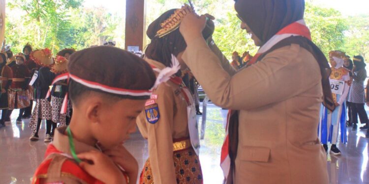 Dibuka oleh Kak Emi Masruroh, 32 Barung Meriahkan Pesta Siaga 2026 Kwarcab Bantul