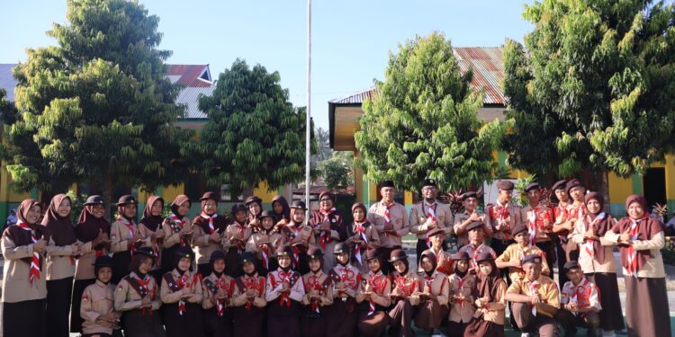 Semangat Pramuka MTsN 2 Lembata Menuju Jambore Daerah X NTT dan Jambore Nasional XII Tahun 2026
