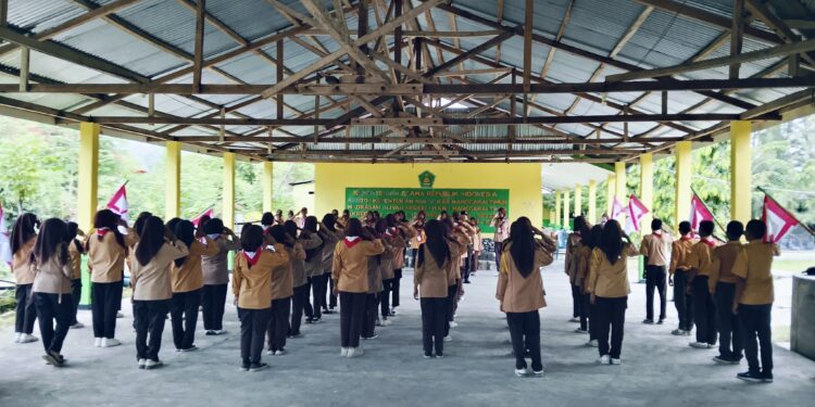 Pramuka MAN Manggarai Timur Tempa Mental Anggota Lewat Penempuhan TKK Penegak Purwa