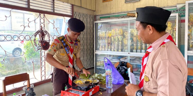 Nasi Goreng Jagung, Jadi Andalan Life Skill Pramuka Garuda Penegak Di Grobogan