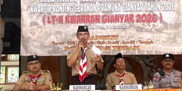 LT-II Kwarran Gianyar 2026 Resmi Ditutup, Regu Elang Dan Regu Dahlia Siap Wakili Kwarran Gianyar Ke LT-III