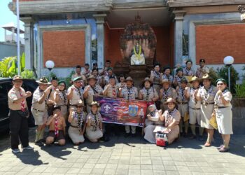 Pramuka Thailand Kunjungi Kwarda Bali, Perkuat Persaudaraan Lintas Negara