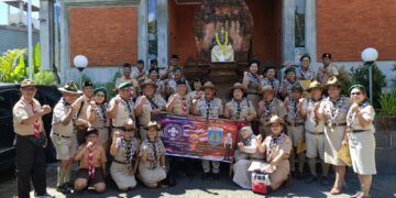 Pramuka Thailand Kunjungi Kwarda Bali, Perkuat Persaudaraan Lintas Negara