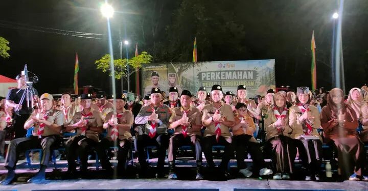 Perkemahan Peduli Lingkungan Kwarcab Kota Pekanbaru Resmi Digelar, Bumi Perkemahan Tunas Kencana Diresmikan