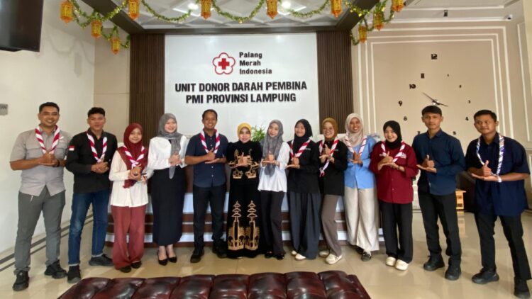 Wujudkan Kepedulian Kemanusiaan, DKD Lampung Gelar Bakti Sosial Donor Darah Bersama PLT. Ketua UDD PMI Provinsi Lampung