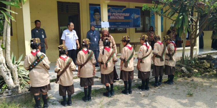 Tempa Mental Kontingen, Ketua Kwartir Ranting Gabus Pastikan Kesiapan Kontingen