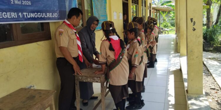 Tempa Mental Kontingen, Ketua Kwartir Ranting Gabus Pastikan Kesiapan Kontingen