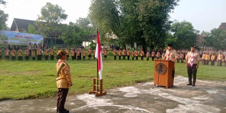 Pesta Siaga Kwartir Ranting Geyer Digelar Meriah di Kawasan Cagar Budaya