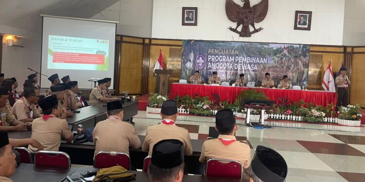 Mengusung Konsep Paradigma Baru, Pokja KPN 2028 Paparkan Kesiapan Lampung Dihadapan Pimpinan Kwarnas Dan Pelatih Se Indonesia