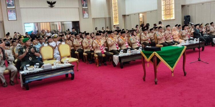 Pelantikan Mabida dan Kwarda Pramuka Banten, Kak Budi Waseso Tekankan Pengabdian dan Ketahanan Pangan