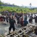 Pramuka Peduli Watukumpul Gelar Bakti Lingkungan Bersama Masyarakat, Bangun Bronjong Bambu Di Sungai Majalangu