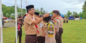 Kemah Ekspresi Pramuka IAIN Bone di Buka Secara Resmi