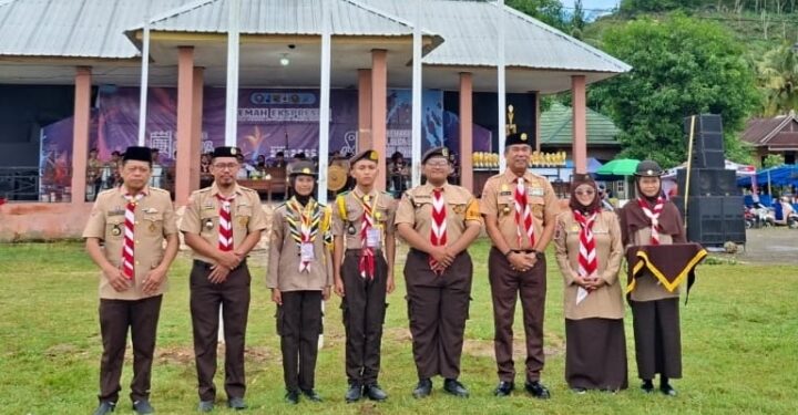 Kemah Ekspresi Pramuka IAIN Bone di Buka Secara Resmi
