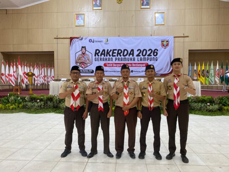 Kwarcab Tanggamus Hadiri Rakerda Kwarda Lampung Tahun 2026