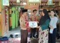 Kwartir Ranting Tawangharjo Bantu Korban Kebakaran