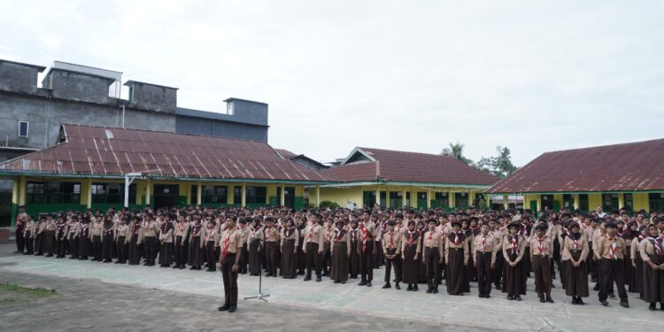 Capai Pramuka Garuda, 4 Anggota Pangkalan SMPN 6 Kota Jambi Dikukuhkan