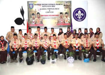 Kakak Darson Resmi Buka Dianpimru dan Camp Staf Kwarda Kepri 2026