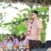 Siswa SD Inpres Mora Jadi Pemimpin Upacara Pembukaan Jamcab II Kwarcab Mamuju Tengah