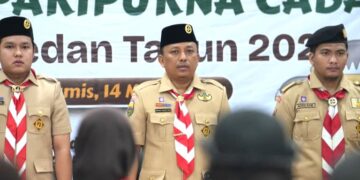 Buka Sidparcab Kota Medan 2026, Ridho Nasution Dorong Pramuka Berkontribusi Nyata pada Peningkatan Kualitas Pemuda