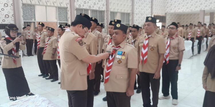 Ketua Kwarda Lampung Apresiasi Sako SIT Yang Telah Melaksanakan Pendidikan Kepramukaan Yang Terintegrasi Dengan Nilai-Nilai Keislaman