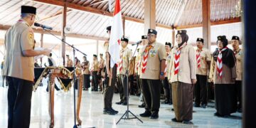 Mabicab dan Pengurus Kwarcab Banyumas Periode 2026- 2031 Dilantik