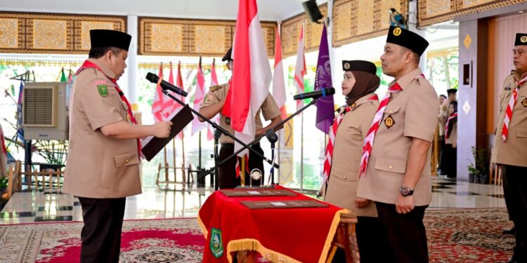 Mabicab dan Kwarcab Bengkalis Resmi Dilantik, Pramuka Diminta Siap Hadapi Era Digital
