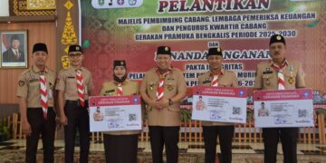 Mabicab dan Kwarcab Bengkalis Resmi Dilantik, Pramuka Diminta Siap Hadapi Era Digital