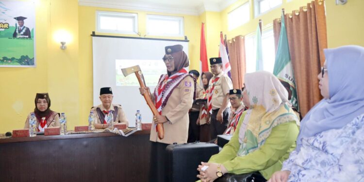 Mahasiswa PGSD UNU Sumbar Digembleng Jadi Pembina Pramuka Profesional, KMD Resmi Dibuka Kwarda Sumbar