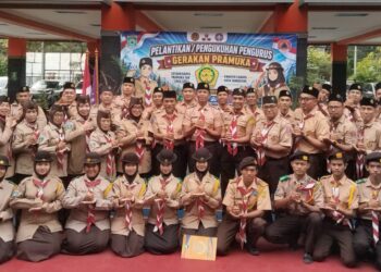 Usai Dikukuhkan, Pengurus Rintisan Saka SAR Kwarcab Kota Tangerang Diminta Buat Program Kebermanfaatan Bagi Masyarakat