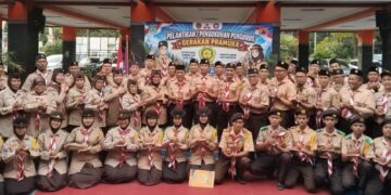 Usai Dikukuhkan, Pengurus Rintisan Saka SAR Kwarcab Kota Tangerang Diminta Buat Program Kebermanfaatan Bagi Masyarakat