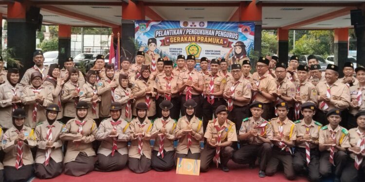 Usai Dikukuhkan, Pengurus Rintisan Saka SAR Kwarcab Kota Tangerang Diminta Buat Program Kebermanfaatan Bagi Masyarakat