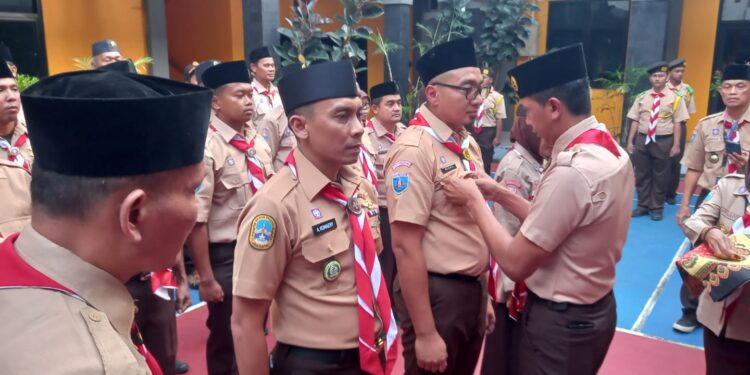 Usai Dikukuhkan, Pengurus Rintisan Saka SAR Kwarcab Kota Tangerang Diminta Buat Program Kebermanfaatan Bagi Masyarakat