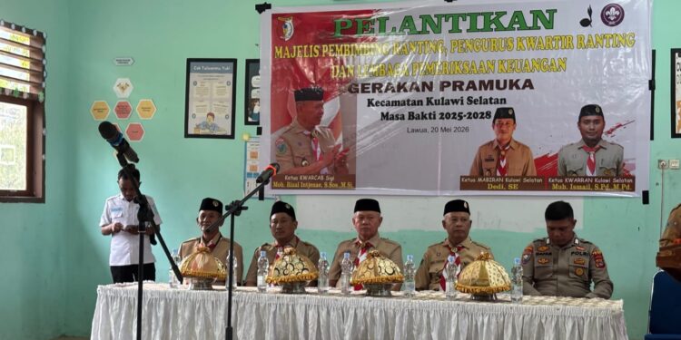 Mabiran dan Kwaran Kulawi Selatan resmi dilantik