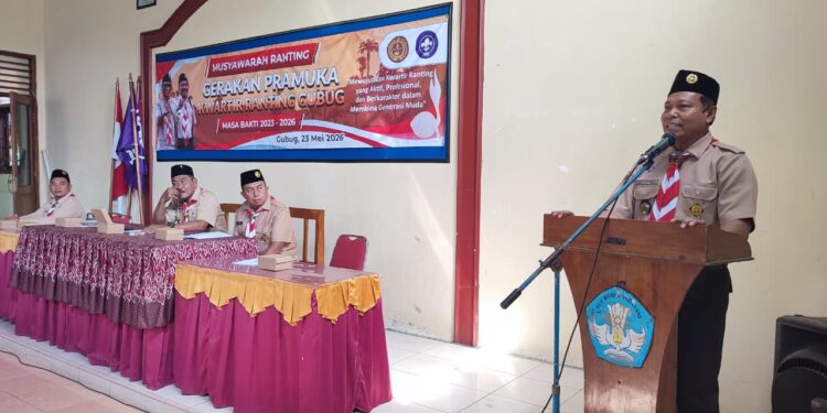 Musyawarah Ranting Kwartir Ranting Gubug Berlangsung Dinamis, Tetapkan Kepengurusan Baru Masa Bakti 2026–2029