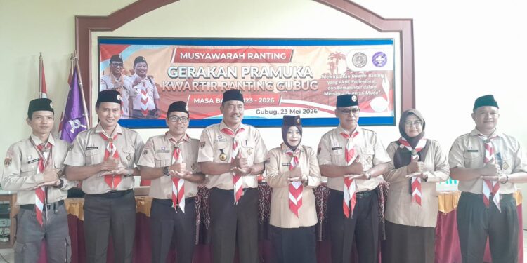 Musyawarah Ranting Kwartir Ranting Gubug Berlangsung Dinamis, Tetapkan Kepengurusan Baru Masa Bakti 2026–2029
