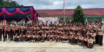 Ketua Kwarcab Pramuka Tanggamus Hadiri PERJUSAMI di SDN 1 Tulung Asahan