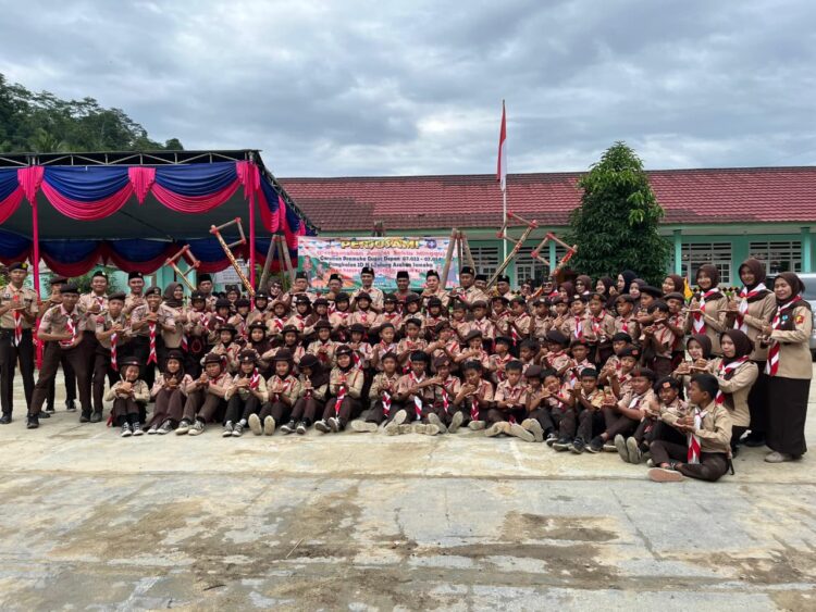 Ketua Kwarcab Pramuka Tanggamus Hadiri PERJUSAMI di SDN 1 Tulung Asahan