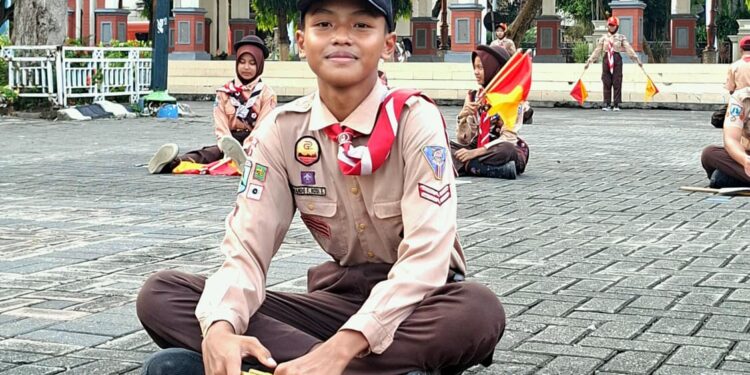Siswa SMPN 4 Lamongan Buktikan Pramuka Tak Halangi Prestasi Akademik