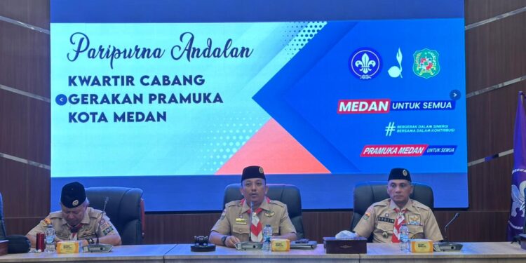 Ridho Nasution Dorong Pramuka Medan Dukung Program Satu Data